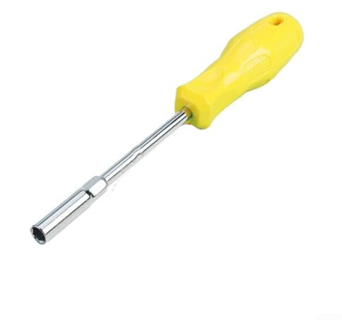 Tournevis à six pans creux, tournevis à douille hexagonale, outil à main, tournevis à douille hexagonale avec tête magnétique 5,5 mm-10 mm (8 mm)