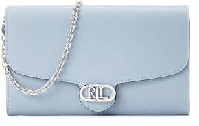 Lauren Ralph Lauren Adair Crossbody aus Leder, Größe M, Blau (Estate Blue), Einheitsgröße