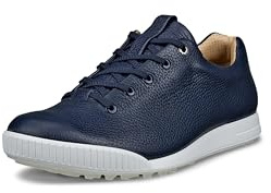 ECCO Mens 2026 Golf Street Retro Hybrid Waterproof Spikeless Golf Shoes