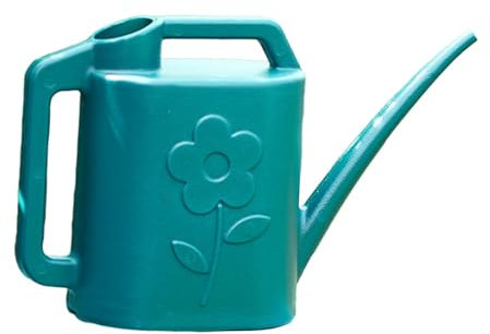 LOVIVER Arrosoir en PETG, Pot à Arrosage de Jardin avec Bouffée Longue, Arrosoir à Fleurs pour Semis Bonsai Intérieur et Extérieur, 4L 39x19.5x25cm, Vert Foncé