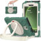 HDAYM Compatibile con Samsung Galaxy Tab Active 5 8 2024 Active 3 8 2020 con portamatite, supporto girevole a 360 gradi, resistente custodia antiurto per tablet T570/X300