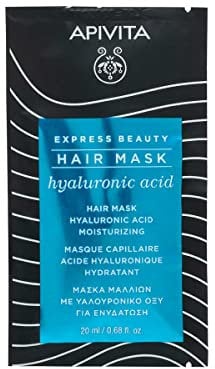 Apivita MASCARILLA HIDRATANTE para Todo Tipo DE Cabello con ácido hialurónico y Aloe