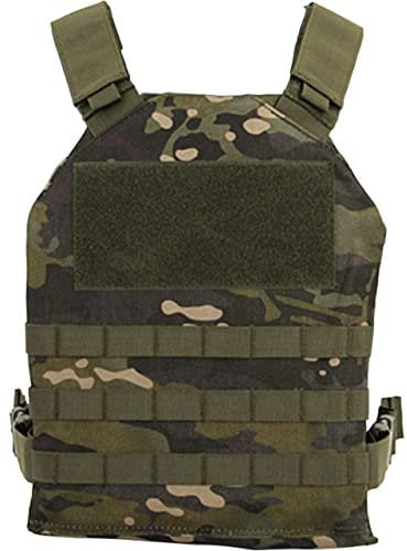 8Fields Tactical MOLLE Plate Carrier w/ Mock Insert; Multicam Tropic, One Size