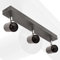 max K O M F O R T LED Deckenleuchte schwarz | 3x E27 Fassung 3-flammig | schwenkbar Deckenlampe Deckestrahler Deckenspot Wandleuchte proShine-E273-BK