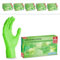 ARNOMED gants jetables vert, gants nitrile taille S, gant jetable 2000 pièces (20 boîtes), gants en nitrile non poudrés & sans latex, gants jetable cuisine, gants a usage unique en XS, S, M, L & XL