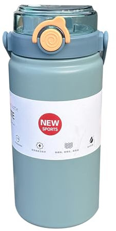 Raypontia Termo Aislante,Termo Deportivo - Jarra Térmica Antifugas Para Deportes Gimnasio Viajes Escuela Senderismo Running