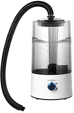 Ehwisbe 4L Amphibians & Reptile Mist Humidifier with Hose Adjustable Terrarium Reptile Fogger Humidifier Accessories, UK Plug