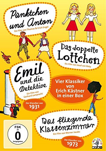 Vier Klassiker von Erich Kästner in einer Box [4 DVDs]