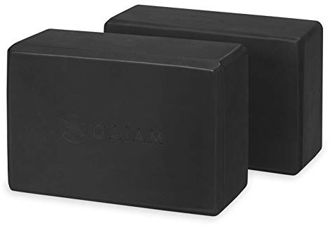 Gaiam 05-63425 Essentials Block, 2 Stück, Schwarz