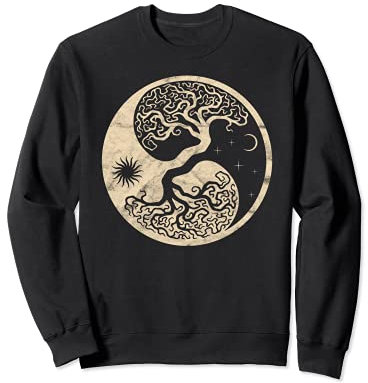 Yggdrasil Wikinger Baum Midgard Odhin Thor Wotan Walhalla Sweatshirt