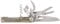 Gerber Taschenmesser mit 8 Funktionen, Multitool mit glatter Klinge, ArmBar Cork, Gold, Edelstahl/Aluminium, 30-001584