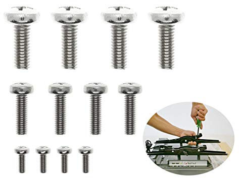 VESA TV Screws Set for Wall Mount Bracket - Screws for Samsung Philips Sony Toshiba LG TV JVC - Please Read Description Before purchaing.