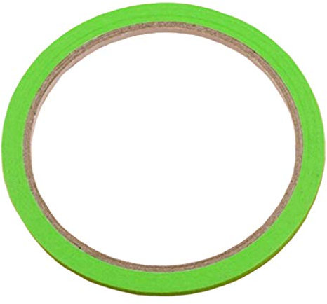 oshhni 10 pcs Whiteboard Klebeband, Grafikband, Markierungsband, selbstklebend Etiketten Bastelbedarf, Grün