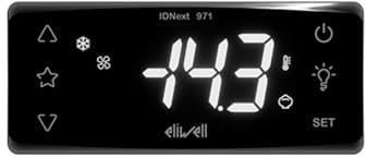 ich-zapfe Termostato di sbrinamento con Funzione di Alarm eliwell ID 971 / A