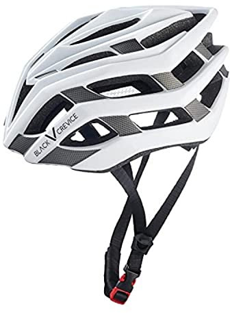 Black Crevice Fahrradhelm, Racehelm, White Carbon, M (55-58 cm)…