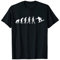 Snowboard Evolution Snowboarder Entwicklung Ski Snowboarden T-Shirt