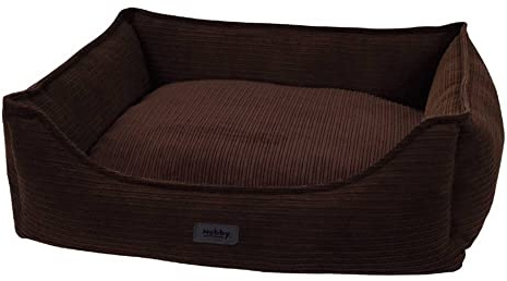 Nobby 61749 Komfortbett eckig KAMBA braun; L x B x H: 75 x 60 x 23 cm