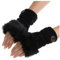 Mädchen Fäustlinge Warme Kaninchen Winter Frauen Handgelenk Fingerlose Faux Handschuhe Handschuhe Arbeitshandschuhe Mit Heizung
