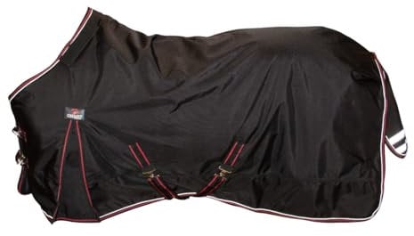 CATAGO Endurance 1680D Outdoordecke für Pferde, 0g - schwarz - 165 cm