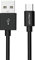 N NEWTOP Cavo CU07 Caricabatterie 2.1A USB Type-C Maschio 1 metro Universale Carica Dati Cavetto Trasmissione Compatibile con Cellulari Smartphone Samsung, Huawei, Xiaomi, Realme, Oppo (1pz Nero)