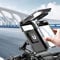 PZiXuaner Handyhalterung Motorrad wasserdichte Verstellbare Fahrrad Telefonhalterung mit 360° Drehbar für Motorrad/Scooter/Fahrrad/Kinderwagen Lenkerklemme Passend für 4-6,8 Zoll Smartphone.