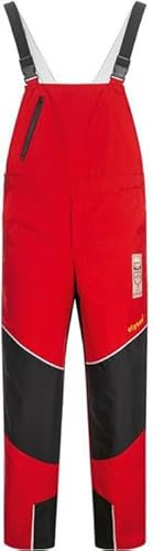 Schnittschutzlatzhose SPEIERLING Gr.52 rot/schwarz/gelb ELYSEE