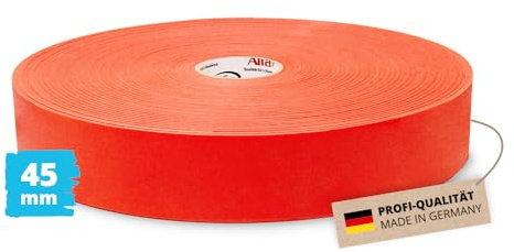 Alfa PE-Nageldichtband 45 mm x 20 m – Stark klebendes Dichtungsband | Profi-Qualität - Geschlossenzelliger PE-Schaum - Hohe Klebkraft - Einfache Verarbeitung - Für Außenbereich geeignet