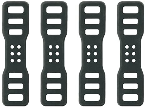 Acunny Fahrrad-Silikonband, Fahrrad-Stretch-Gummiringe, Fahrradlichthalter, Fahrrad-Licht-Fahrrad-Stretch-Gummiringe Taschenlampe Fahrrad Stretch Gummiringe Taschenlampe Gummiband Halter