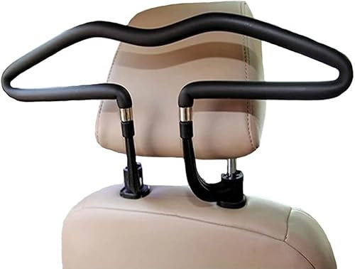 JGQFB Auto Kleiderbügel Kopfstütze für Kia EV6 CV 2022 2023 2024, Jackenhalter für Kopstütze, PKW Reisebügel, Auto zubehör Innenraum,A/1pcs