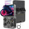 R36S Consola Retro Portatil, 64G TF Card 15000+ Juegos Sistema Linux De Código Abierto Retro Game Console, 10+ Emuladores Pantalla IPS De 3.5 Pulgadas Emulador Consola Retro con Dual 3D Joysticks