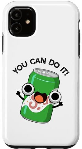 Hülle für iPhone 11 You Can Do It Lustiges Soda Pop Wortspiel