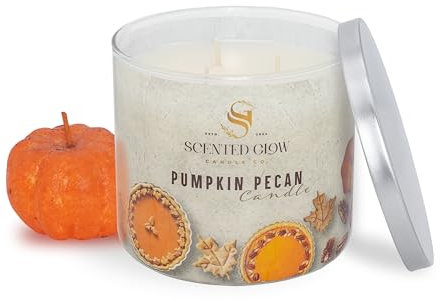 Pumpkin Pecan Duftkerze, Glow Collection