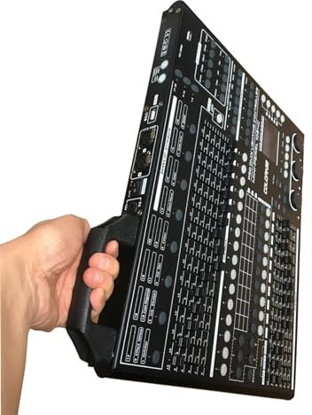 EDEDE DJ-Mixer, Leistungsstarke 1024 ultradünne DMX-Controller-DMX512-Konsole, geeignet for Moving Head Light Par Light Series Bühnenlichtausrüstung für Party und Karaoke(3000W)