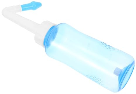 HEATSHAKING Tragbare Nasendusche 300 Ml Nasenreiniger Für Erwachsene Und Kinder Mit Einstellbarem Wasserdruck Kunststoff Nasenspülung Zur Nasenpflege Und Nebenhöhlenreinigung
