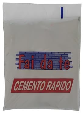 Sacca Cemento Rapido Pronto All Uso 1 Kg & 5 Kg - Presa Rapida, Alta Resistenza, Pronto all’Uso e Asciugatura Veloce – Perfetto per Fissaggi e Riparazioni Domestiche Fai da Te (Cemento, 1KG)