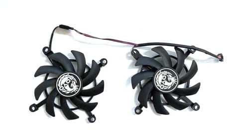 SHANGYG 85MM 4PIN GPU LÜFTER Für SOYO für Gaming für Grafikkarten für NVIDIA für GeForce GTX 1660 Super 6GB für GDDR6 Kartenlüfter