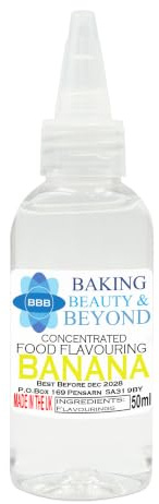 Baking Beauty and Beyond Concentrated Food Flavouring - Banana (50ml)