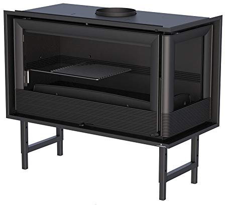 BRONPI Estufa DE LEÑA INSERTABLE Modelo PARIS-90 E D