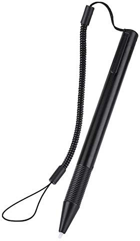 ASHATA Eingabestift Touchstift,Resistiver Touchscreen Anti-Scratch Stift Hohe Präzision Disc Eingabestift,Touch Screen Stift Pen Stylus mit Federseil für POS PDA Navigator/Tablet/Mobiltelefone usw.