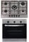 SIA 60cm Stainless Steel Single Electric True Fan Oven And 70cm 5 Burner Gas Hob