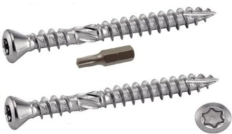Vis inox A410 Double Filet Terrasse Ø4 x 40mm lot de 200