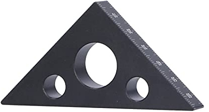 Dreieck Herrscher 45 Grad Aluminium Legierung Metrisch Dreieck Herrscher Holz Bearbeitung Dreieck Herrscher Messung Werkzeug