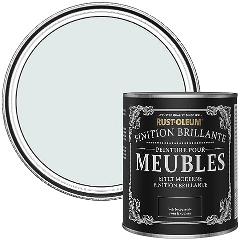 Rust-Oleum Light Blue Furniture & Skirting Board Paint in Gloss Finish - Marcella 750ml