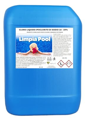 cloro liquido ipoclorito di sodio 10 kg