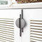 Wotendy 2 Pack Grey Kitchen Door Handles 64mm - Cabinet Handles Drawer Pulls 190mm Length