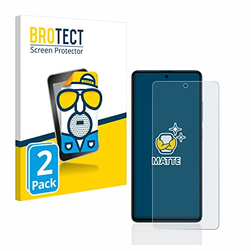 BROTECT Protector Pantalla para Xiaomi Poco F5 | 2 Unidades Mate Protección Pantalla Made in Germany Película Anti-Reflejos Anti-Huellas