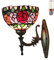 Uziqueif Tiffany Wandlampe, Wandleuchte Innen Vintage Wandlampe, Treppenhaus, Schlafzimmer, Wohnzimmer Wandleuchten aus Glas