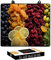 KitchenRaku Hob Cover, Electric Hob Covers, Ceramic Hob Covers, Induction Hob Covers, Glass Hob Covers, Hob Covers for Electric Cookers to Protect from Scratches (Fruit Patchwork, 61x53cm)