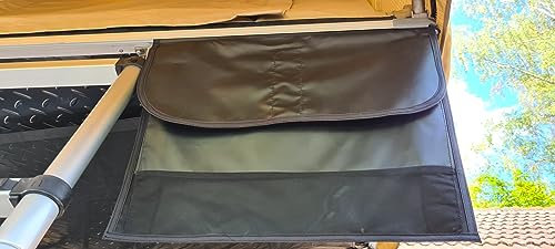 Adventure Xperience PKW Dachzelt Schuhtasche für die Kederleiste, Auto Dachzelt Camping Zubehör