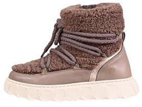 Apple of Eden® Stiefelette Damen LYLA | Sneaker Boots aus Leder für Damen aus 100% Leder